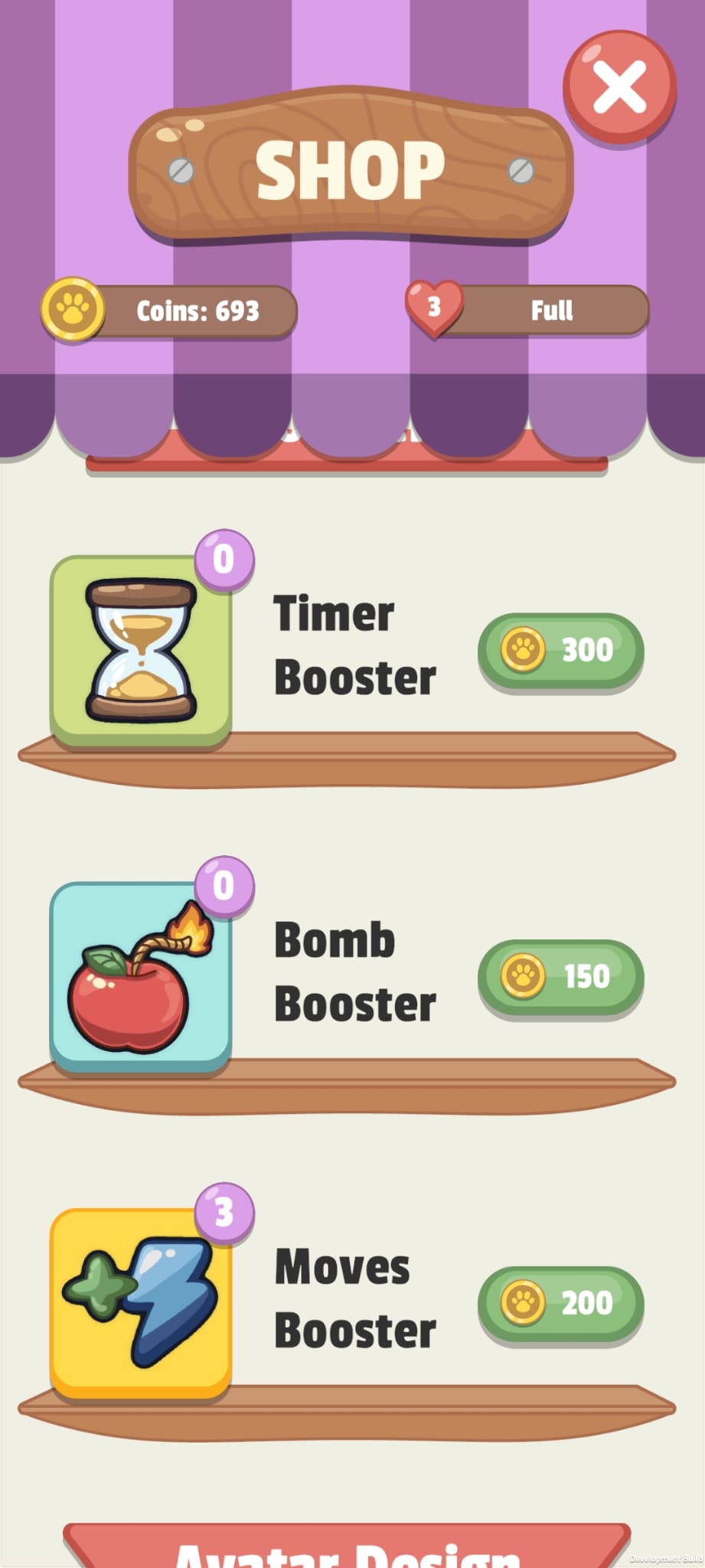 Shop window - boosters